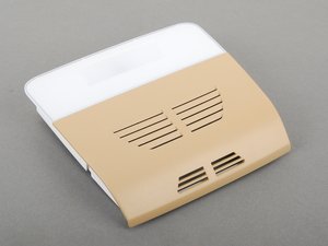 ES#256021 - 61319201638 - Interior dome light - Beige. Mounts in the center of the headliner - Genuine BMW - BMW