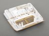 ES#256021 - 61319201638 - Interior dome light - Beige. Mounts in the center of the headliner - Genuine BMW - BMW