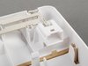 ES#256021 - 61319201638 - Interior dome light - Beige. Mounts in the center of the headliner - Genuine BMW - BMW