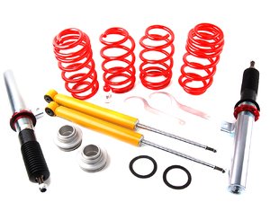 ES#1303237 - 29258-3 - Street Performance Coilover Kit - Unrivaled comfort and performance. Average lowering of 1.3"-2.2"F 1.0"-2.0"R - H&R - Volkswagen