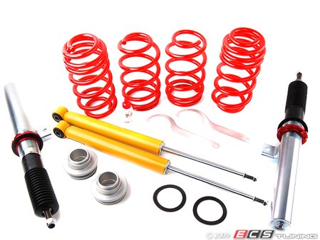 ES#1303237 - 29258-3 - Street Performance Coilover Kit - Unrivaled comfort and performance. Average lowering of 1.3"-2.2"F 1.0"-2.0"R - H&R - Volkswagen