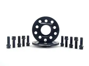 ECS Wheel Spacer & Bolt Kit - 10mm With Black Ball Seat Bolts