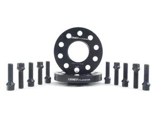 Wheel Spacer & Bolt Kit - 20mm With Black Ball Seat Bolts