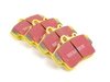 ES#520772 - DP41207R - YellowStuff Performance Brake Pad Set - EBC's premium sport street pad that offers high friction levels and heat fade resistance - EBC - Porsche