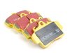ES#520772 - DP41207R - YellowStuff Performance Brake Pad Set - EBC's premium sport street pad that offers high friction levels and heat fade resistance - EBC - Porsche