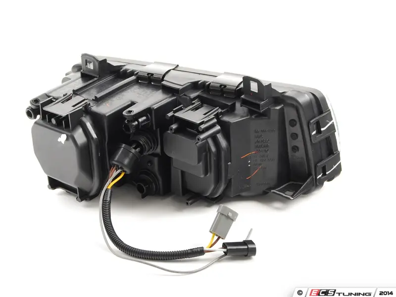 DEPO Euro Projector Headlights For BMW E36 Coupe/Convertible (92-99) – Glass Lens, Black Housing