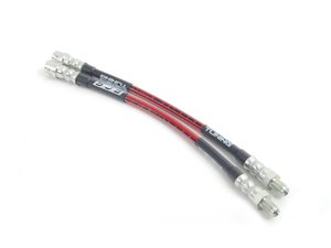 ES#250786 - ECS41062KT - Rear Exact-Fit Stainless Steel Brake Lines - Rear set of DOT-compliant lines for an improved pedal feel - ECS - Audi