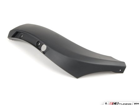 ES#76352 - 51127127967 - Left Spoiler - Rear - Black textured plastic located behind the left rear wheel - Genuine MINI - MINI