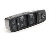 ES#1808219 - 25183001909051 - Driver Window Switch - Located On The Drivers Door - Black (Color Code 9051) - Genuine Mercedes Benz - Mercedes Benz