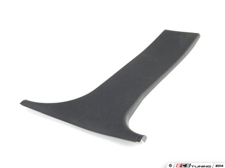 ES#113840 - 51438202612 - "B" Pillar Trim - Lower Right - Schwarz/Black, located center of vehicle on right side next to passenger seat. - Genuine BMW - BMW