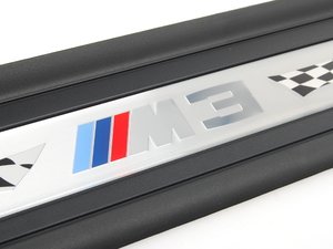 ES#1903407 - 51477979359 - E92 M3 Front Door Sill - Left - Add some individual styling to your interior - Genuine BMW - BMW