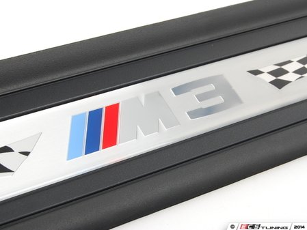 ES#1903407 - 51477979359 - E92 M3 Front Door Sill - Left - Add some individual styling to your interior - Genuine BMW - BMW