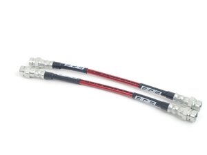 ES#2497525 - ECS41070KT - Exact-Fit Stainless Steel Brake Lines - Rear (Drum Brakes) - (NO LONGER AVAILABLE) - DOT-compliant. Set of two lines replaces rear lines - ECS - 