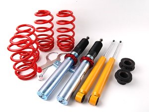 ES#514156 - 29258-1 - Street Performance Coilover Kit - Unrivaled comfort and performance. Average lowering of 1.3"-2.2"F 1.0"-2.0"R - H&R - Volkswagen