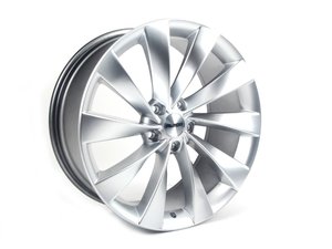 ES#2710420 - 621-8KT - 19" Style 621 Wheels - Set Of Four - (NO LONGER AVAILABLE) - 19"x8.5" ET35 57.1CB 5x112 - Hyper Silver - Alzor - 