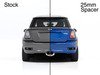 ES#2748023 - 002609ECS02A25KT - ECS Wheel Spacers - 25mm (Pair) - (NO LONGER AVAILABLE) - Bolts to the hub with supplied bolts, uses your existing bolts to attach wheel to spacer. 4x100 56.1 CB - ECS - MINI