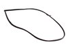ES#128028 - 51712138957 - Door Seal - Left - Schwarz/Black. Rubber strip located on the lower portion of the driver's door sill - Genuine BMW - BMW