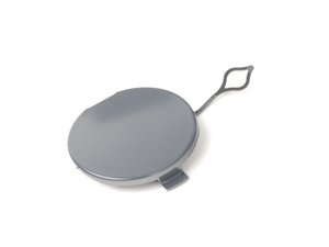 ES#76515 - 51127199879 - Primed Rear Tow Hook Cover - Priced Each - Snaps into the rear passenger side bumper : Sport Aero Bumpers - Genuine MINI - MINI