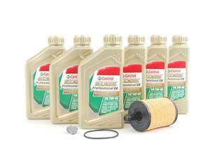 ES#2748833 - ZVW352540SDSPKT1 - Oil Service Kit - Everything you need to perform an engine oil service - Genuine Volkswagen Audi - Audi