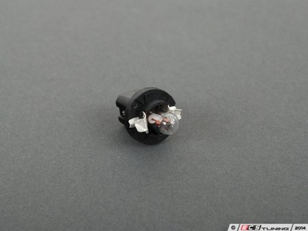 ES#1831818 - 2721MF - Bulb (12V - 1.2W) - Priced each  - Clear with Black Socket Base - Osram Sylvania - BMW