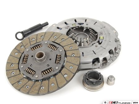 ES#2718101 - 078198141 - Clutch Kit  - Includes pressure plate, disc, throw-out & pilot bearing, and alignment tool - Valeo - Audi