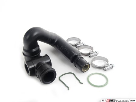 ES#5942 - 058198298 - Breather Hose Service Kit - Replacement hoses for common leaks - Assembled By ECS - Audi Volkswagen