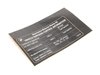 ES#2584657 - 71227649763 - Exhaust Emissions Label - Genuine BMW - BMW