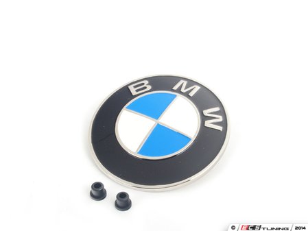 ES#2678298 - 51145480181KT - Emblem - With Grommets - Replace your chipped and weathered roundel for a cleaner appearance. Includes grommets - Genuine BMW - BMW