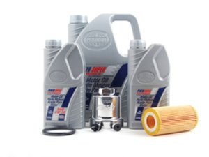 ES#2748967 - 06D115562KT11 - Oil Service Kit - With ECS Magnetic Drain Plug & Polished Billet Oil Filter Housing - Includes everything required for an oil change plus ECS' magnetic drain plug and billet oil filter housing - Assembled By ECS - Audi