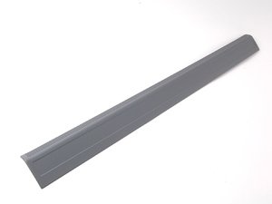 ES#124144 - 51478174501 - E38 Door Sill - Left - Gray. Cover the top edge of the carpet near the door sill - Genuine BMW - BMW