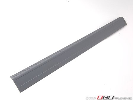 ES#124144 - 51478174501 - E38 Door Sill - Left - Gray. Cover the top edge of the carpet near the door sill - Genuine BMW - BMW