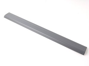 ES#124145 - 51478174502 - E38 Door Sill - Right - Gray. Cover the top edge of the carpet near the door sill - Genuine BMW - BMW