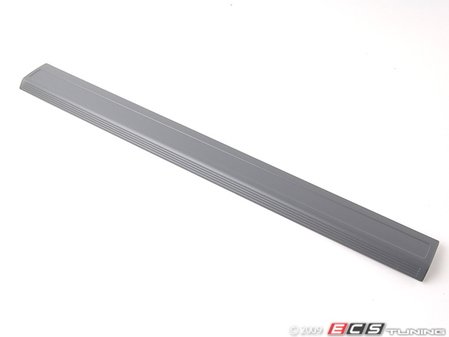 ES#124145 - 51478174502 - E38 Door Sill - Right - Gray. Cover the top edge of the carpet near the door sill - Genuine BMW - BMW