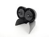 ES#2697754 - 51169813055 - Cup Holder Lower Section - Main dual cup holder section : w/ front center armrest - Genuine MINI - MINI