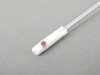 ES#240655 - 25167584237 - Automatic Transmission Shift Knob - Leather - Chrome selector hoof button - Genuine MINI - MINI