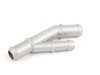 ES#2748757 - 006368ECS01A -  Aluminum Split Pipe Coolant Fitting - Replaces the failure prone, plastic coolant split pipe from the turbo & expansion tank to the water pipe hose - ECS - Audi Volkswagen