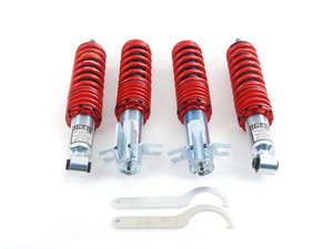 ES#250631 - 50819-2 - Ultra Low Coilover Kit - Ultra Low for the extreme enthusiasts. Average lowering of 3.2"-5.0"F 3.2"-5.0"R - H&R - Volkswagen
