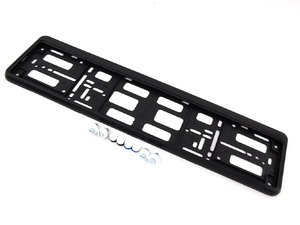ES#1876541 - 19976 - Euro Plate Frame - (NO LONGER AVAILABLE) - Everything you need for your euro plate! All set to go!  - DriverGear - 