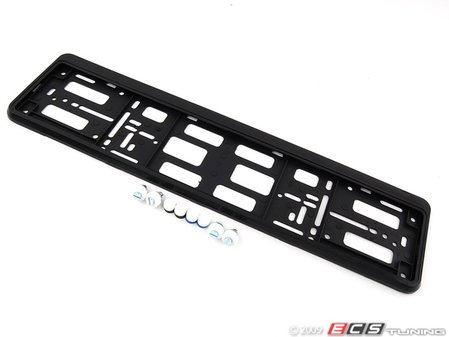 ES#1876541 - 19976 - Euro Plate Frame - (NO LONGER AVAILABLE) - Everything you need for your euro plate! All set to go!  - DriverGear - 