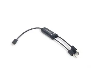 Apple IPhone 5 / 5c / 6 / 6+ / 7 / 7+ Lightning USB Y Cable - Music & Media