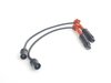 ES#2696253 - Q4150032 - Spark Plug Wire And Boot Set - Contains Two (2) Spark Plug Wires And Two (2)Spark Plug Boots - Bremi - Mercedes Benz