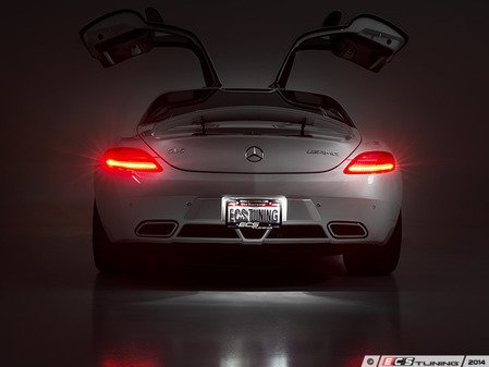 ES#2739312 - SLSLICENSLEDKT - SLS AMG LED License Plate Light Kit - Upgrade the license plate lights on your SLS AMG - go from yellow to HID colored white in minutes - ZiZa - Mercedes Benz