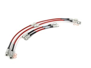 ES#248886 - B6PASKIT - Exact-Fit Stainless Steel Brake Lines - Kit - DOT-compliant kit to improve pedal feel in your vehicle. - ECS - Volkswagen