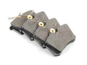ES#2587565 - D1192DKT - Performance Rear Brake Service Kit - ECS Drilled & Slotted V5 Rotors with ECS EP24 Brake Pads. - Assembled By ECS - Volkswagen