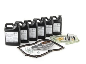 ES#2739658 - 09G398429AKT -  Genuine 6 - Speed automatic transmission service kit - with service tool - Includes genuine OEM fluid, filter, drain plug with new seal, a pan gasket and the Schwaben Trans. Service Tool for a complete service. - Assembled By ECS - Volkswagen