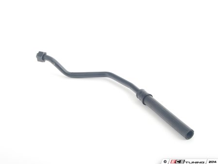 ES#38816 - 17221728943 - Water Hose (Left Inlet) - Transmission Oil Cooler to Water Manifold - Genuine BMW - BMW