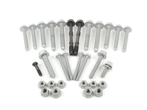 ES#2710849 - 1K0199313H - Subframe Hardware Kit - All of the necessary one-time use hardware for front subframe installation - Genuine Volkswagen Audi - Volkswagen