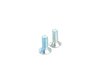 ES#2749179 - 4B0498625KT2 - Front Wheel Bearing Kit - Pair (75MM) - Includes both bearings, axle bolts, and self locking nuts - Vaico - Audi