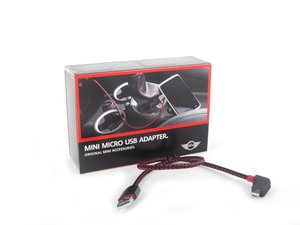 ES#2714940 - 61122354910 - Micro USB Wire Cable - Red - Used to charge certain mobile phone that use Micro USB - Genuine MINI - MINI