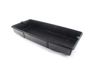 ES#2715100 - 51472353821 - Luggage Compartment Pan - Black - Lines the lower storage area of the trunk. **No longer contain divers** - Genuine MINI - MINI